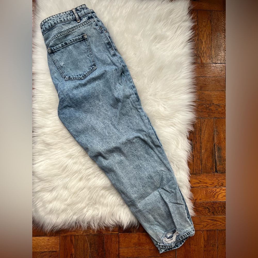 Distressed Blue Jean